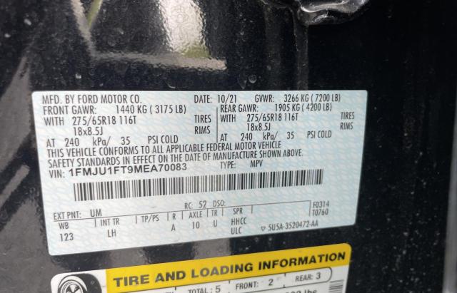 Photo 10 from auction – 2021 FORD EXPEDITION with VIN 1FMJU1FT9MEA70083