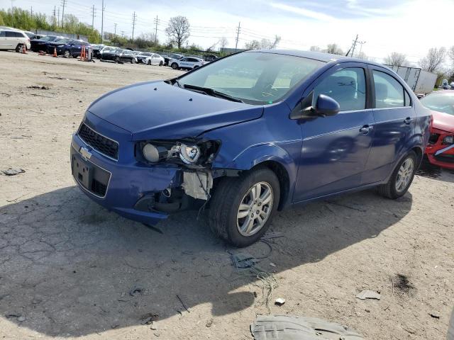 CHEVROLET SONIC LT 2013 with VIN 1G1JC5SBXD4141978 - Photo from auction
