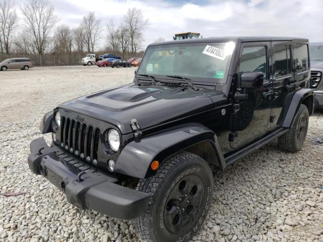 JEEP WRANGLER U 2015 with VIN 1C4BJWEG1FL736502 - Photo from auction