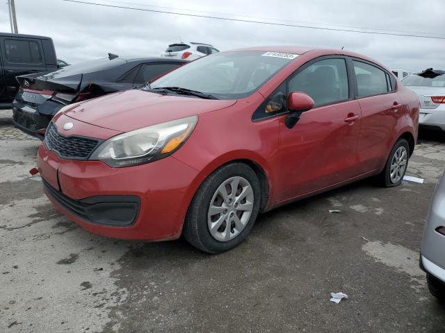 KIA RIO LX 2014 with VIN KNADM4A37E6327325 - Photo from auction
