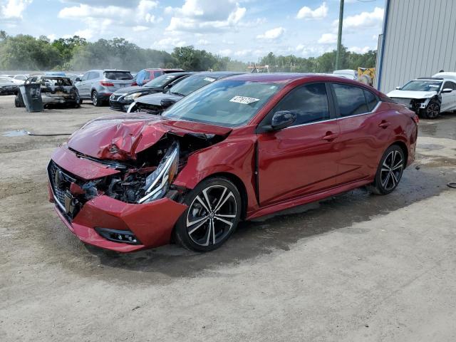 NISSAN SENTRA SR 2020 with VIN 3N1AB8DV7LY256295 - Photo from auction