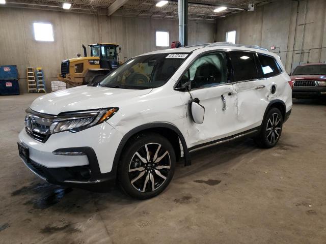 HONDA PILOT ELIT 2021 with VIN 5FNYF6H07MB031942 - Photo from auction