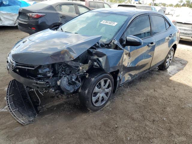 TOYOTA COROLLA L 2015 with VIN 2T1BURHE2FC297515 - Photo from auction
