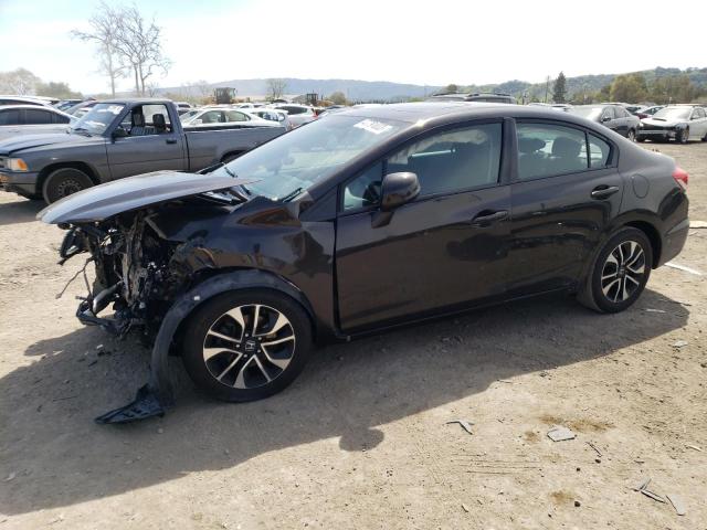 HONDA CIVIC EX 2013 with VIN 19XFB2F80DE221964 - Photo from auction