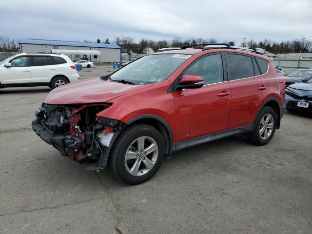 TOYOTA RAV4 XLE 2015 with VIN 2T3RFREV2FW352130 - Photo from auction