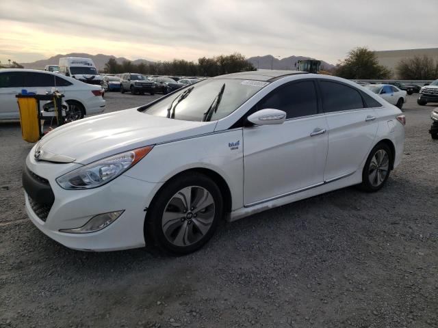 HYUNDAI SONATA HYB 2015 with VIN KMHEC4A48FA123792 - Photo from auction