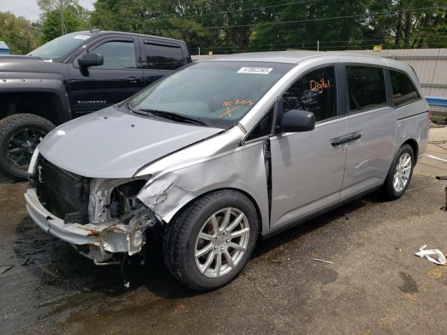 HONDA ODYSSEY LX 2013 with VIN 5FNRL5H25DB074684 - Photo from auction