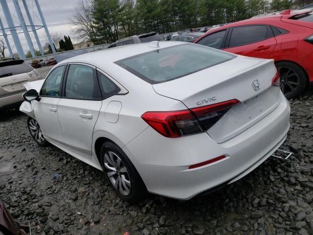 Photo 2 from auction – 2023 HONDA CIVIC LX with VIN 2HGFE2F24PH534299
