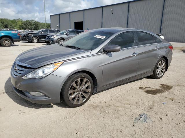 HYUNDAI SONATA SE 2012 with VIN 5NPEC4AC3CH406455 - Photo from auction
