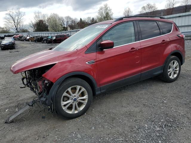 FORD ESCAPE SE 2017 with VIN 1FMCU9GD7HUC71118 - Photo from auction