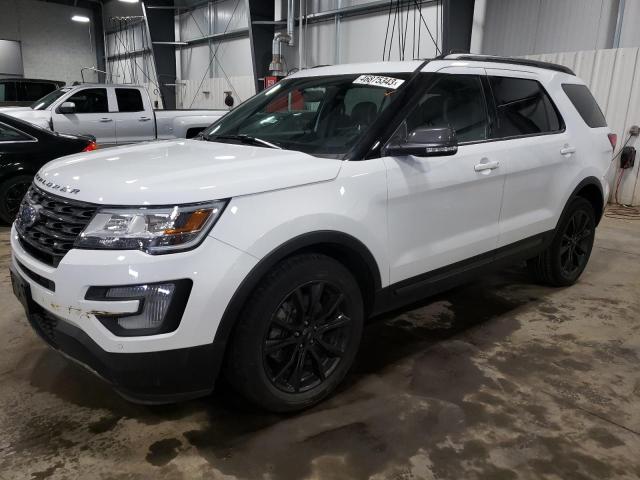 FORD EXPLORER X 2017 with VIN 1FM5K8D84HGD41382 - Photo from auction