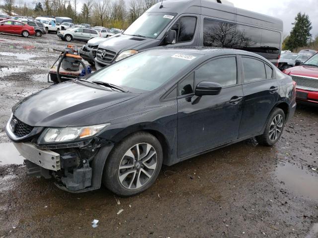 HONDA CIVIC EX 2014 with VIN 2HGFB2F86EH551678 - Photo from auction