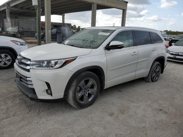 TOYOTA HIGHLANDER 2018 with VIN 5TDDZRFH6JS846401 - Photo from auction