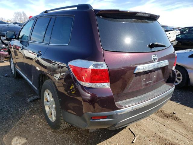 Photo 2 from auction – 2013 TOYOTA HIGHLANDER with VIN 5TDZK3EH7DS140941