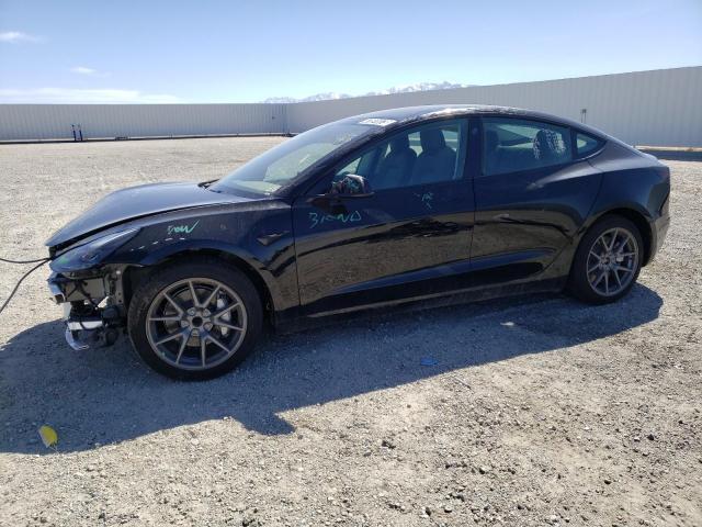 TESLA MODEL 3 2022 with VIN 5YJ3E1EA1NF287105 - Photo from auction
