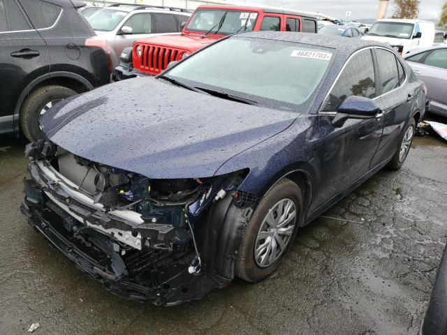 TOYOTA CAMRY LE 2022 with VIN 4T1C31AK3NU597862 - Photo from auction