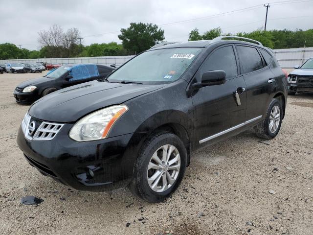 NISSAN ROGUE S 2013 with VIN JN8AS5MTXDW019372 - Photo from auction