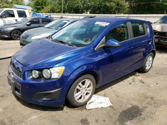 CHEVROLET SONIC LT 2013 with VIN 1G1JC6SB7D4254633 - Photo from auction