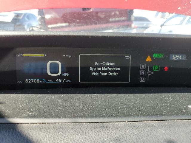 Photo 9 from auction – 2016 TOYOTA PRIUS with VIN JTDKARFU8G3523697