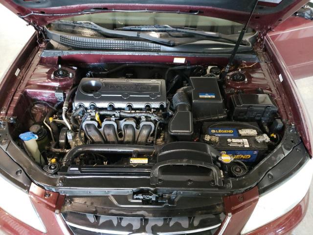 Photo 11 from auction – 2010 HYUNDAI SONATA GLS with VIN 5NPET4AC6AH618599