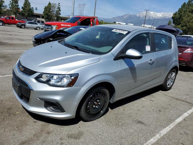 CHEVROLET SONIC 2020 with VIN 1G1JG6SB5L4128709 - Photo from auction