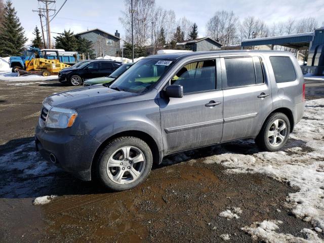 HONDA PILOT EX 2015 with VIN 5FNYF4H40FB006553 - Photo from auction