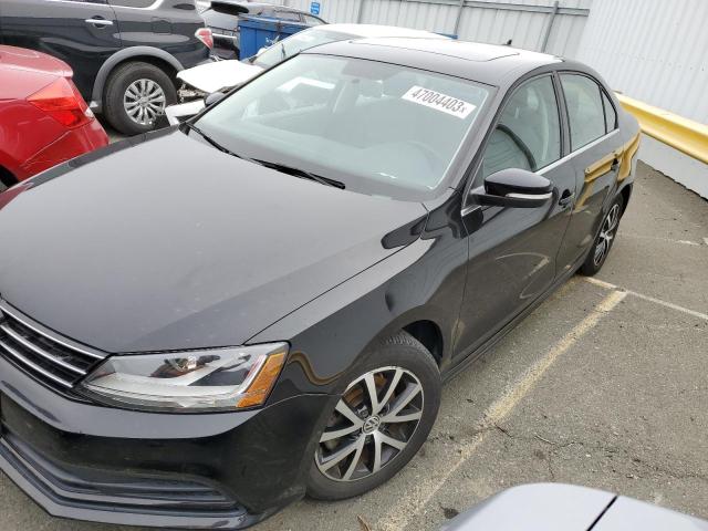 VOLKSWAGEN JETTA SE 2017 with VIN 3VWDB7AJ0HM245527 - Photo from auction