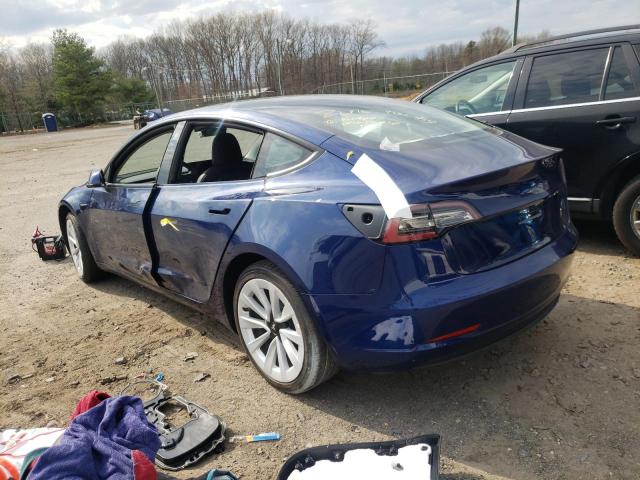 Photo 2 from auction – 2022 TESLA MODEL 3 with VIN 5YJ3E1EA0NF185455