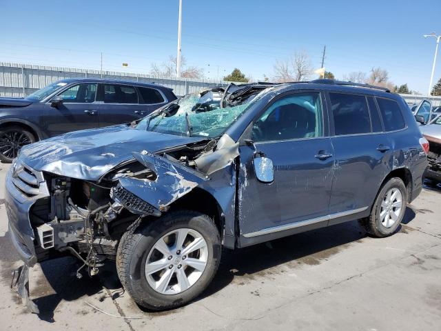 TOYOTA HIGHLANDER 2012 with VIN 5TDBK3EH3CS150589 - Photo from auction