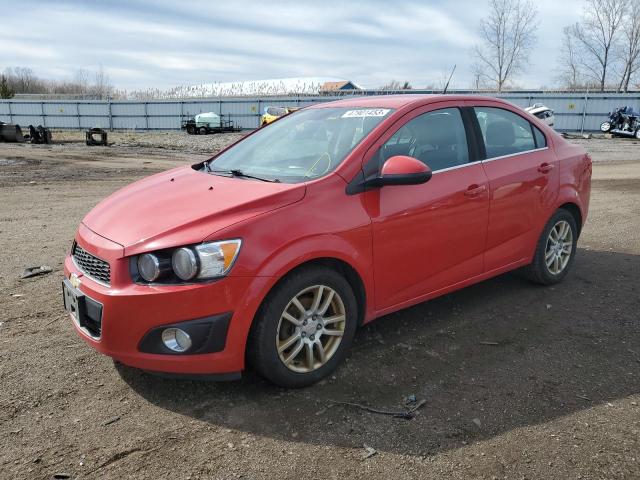 CHEVROLET SONIC LT 2012 with VIN 1G1JC5SH1C4113148 - Photo from auction