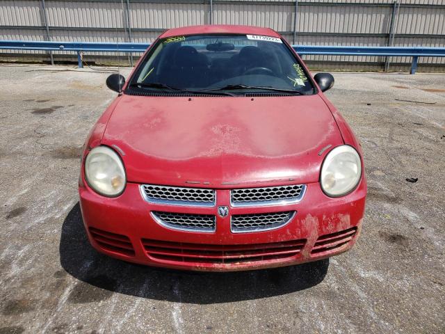 Photo 5 from auction – 2005 DODGE NEON SXT with VIN 1B3ES56C25D205366