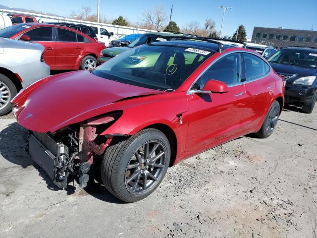 TESLA MODEL 3 2019 with VIN 5YJ3E1EBXKF387207 - Photo from auction