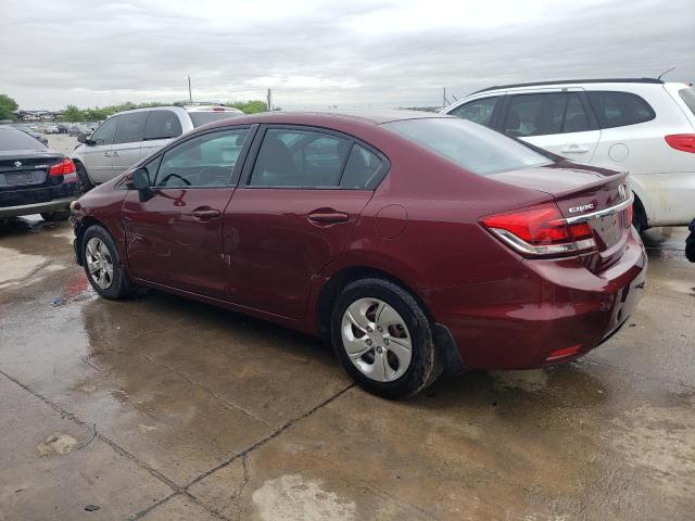Photo 2 from auction – 2013 HONDA CIVIC LX with VIN 2HGFB2F59DH538234