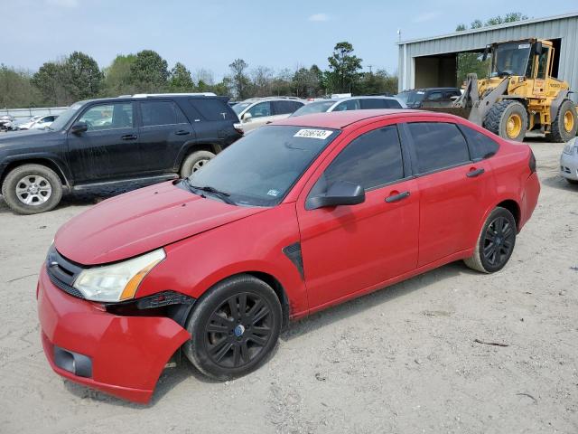 FORD FOCUS SE 2008 with VIN 1FAHP35N68W197100 - Photo from auction
