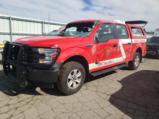 FORD F150 SUPER 2017 with VIN 1FTEW1EF7HKC30593 - Photo from auction