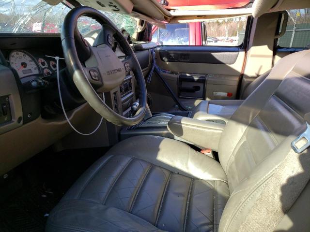 Photo 7 from auction – 2003 HUMMER H2 with VIN 5GRGN23U33H102522