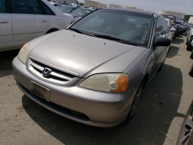 HONDA CIVIC LX 2002 with VIN 1HGEM22572L058172 - Photo from auction