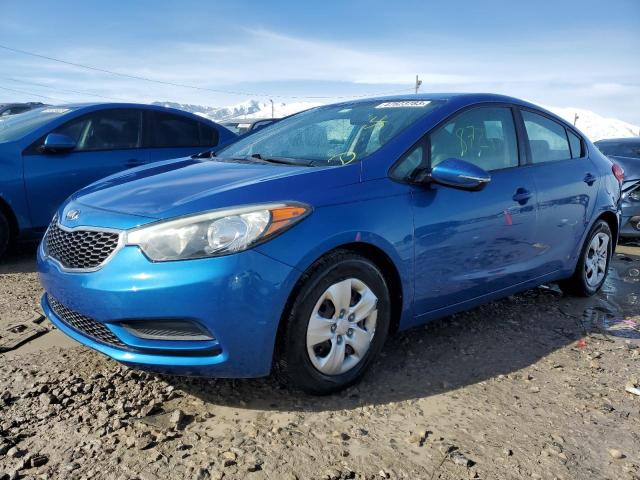 KIA FORTE LX 2015 with VIN KNAFX4A60F5339740 - Photo from auction