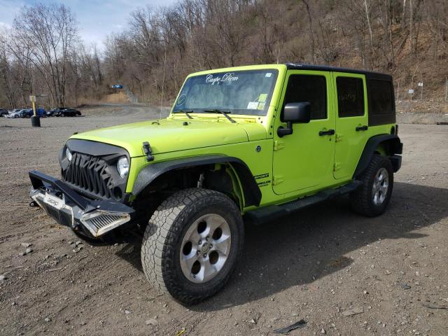 JEEP WRANGLER U 2017 with VIN 1C4BJWDG2HL503457 - Photo from auction