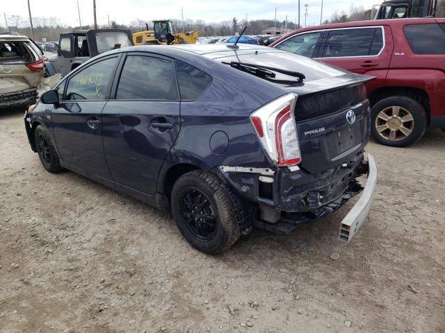 Photo 2 from auction – 2014 TOYOTA PRIUS with VIN JTDKN3DU2E0375677
