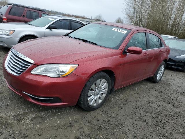 CHRYSLER 200 LX 2013 with VIN 1C3CCBAB7DN647136 - Photo from auction