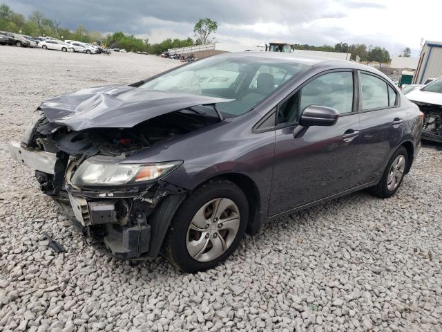 HONDA CIVIC LX 2015 with VIN 19XFB2F56FE106228 - Photo from auction
