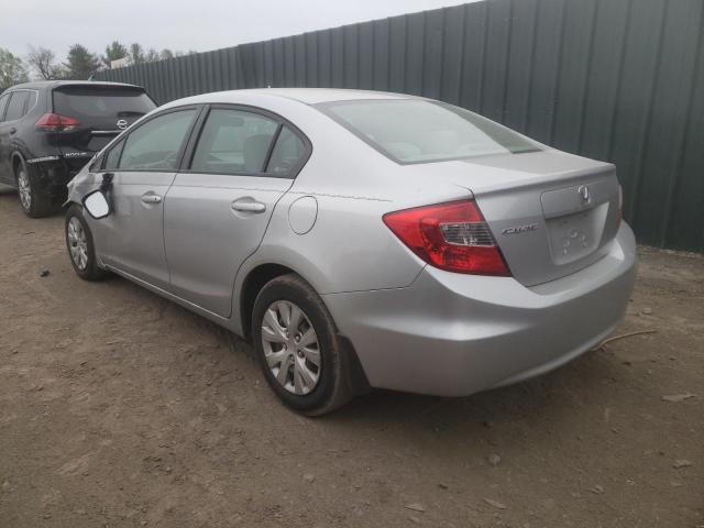 Photo 2 from auction – 2012 HONDA CIVIC LX with VIN 19XFB2F50CE377538
