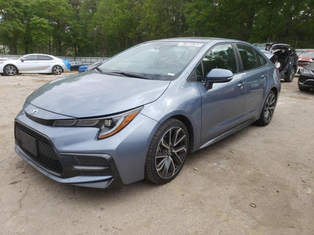 TOYOTA COROLLA SE 2020 with VIN 5YFP4RCE9LP014407 - Photo from auction