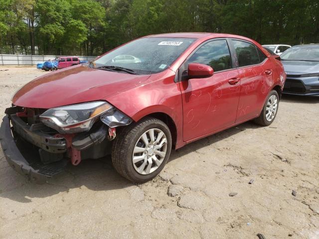 TOYOTA COROLLA L 2016 with VIN 2T1BURHE7GC665298 - Photo from auction