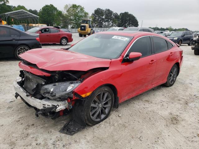 HONDA CIVIC EX 2019 with VIN 2HGFC1F34KH650409 - Photo from auction