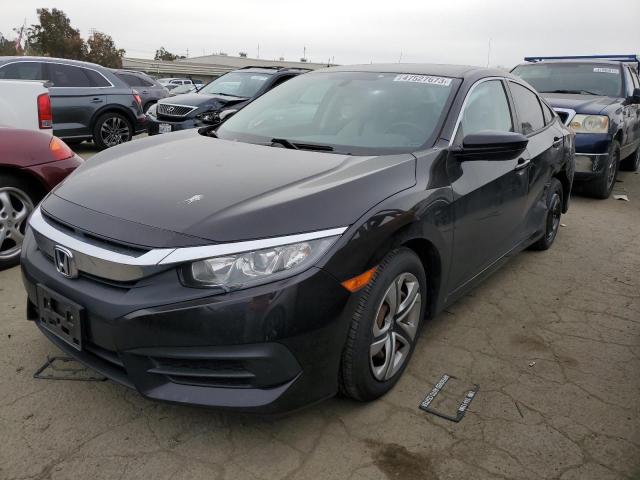 HONDA CIVIC LX 2017 with VIN 19XFC2F57HE201283 - Photo from auction