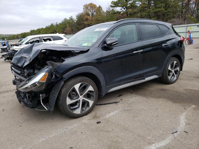 HYUNDAI TUCSON VAL 2018 with VIN KM8J3CA24JU627495 - Photo from auction