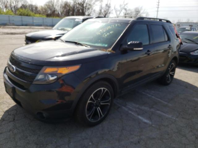 FORD EXPLORER S 2015 with VIN 1FM5K8GTXFGC38447 - Photo from auction