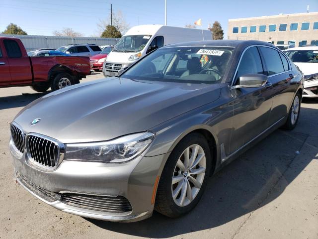 BMW 740 I 2019 with VIN WBA7E2C58KB454519 - Photo from auction